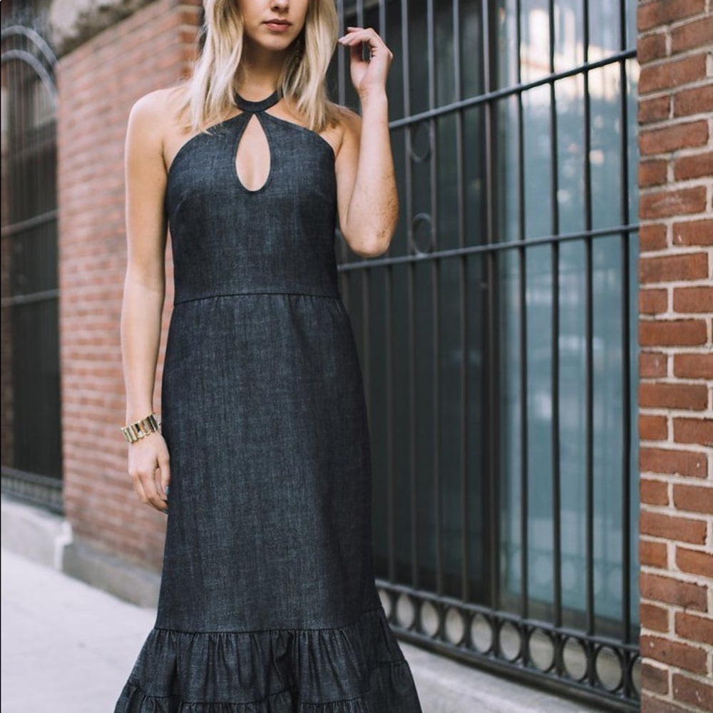 DISCOURSE halter maxi dress “the Harper “ - Picture 5 of 8